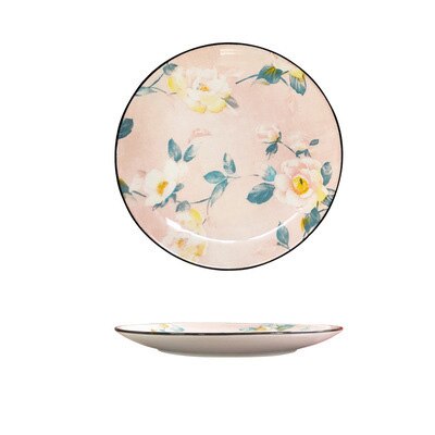 Plates Dish Dinner Porcelain 1 PC