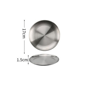 Stainless steel Dinner Plates