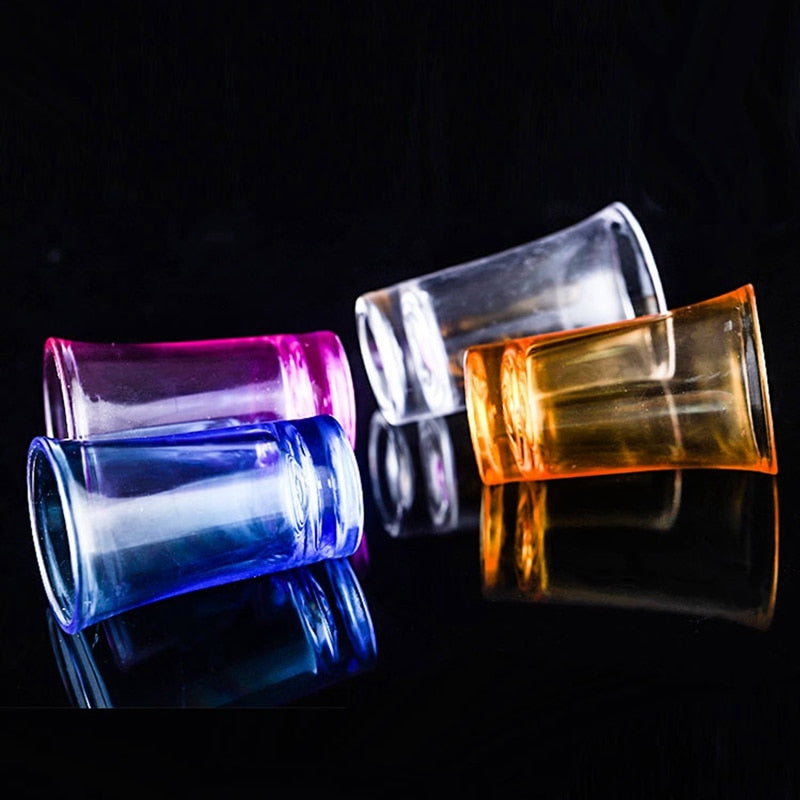 6Pcs/Set Color Plastic Spirits Shot Glass