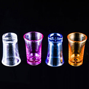 6Pcs/Set Color Plastic Spirits Shot Glass